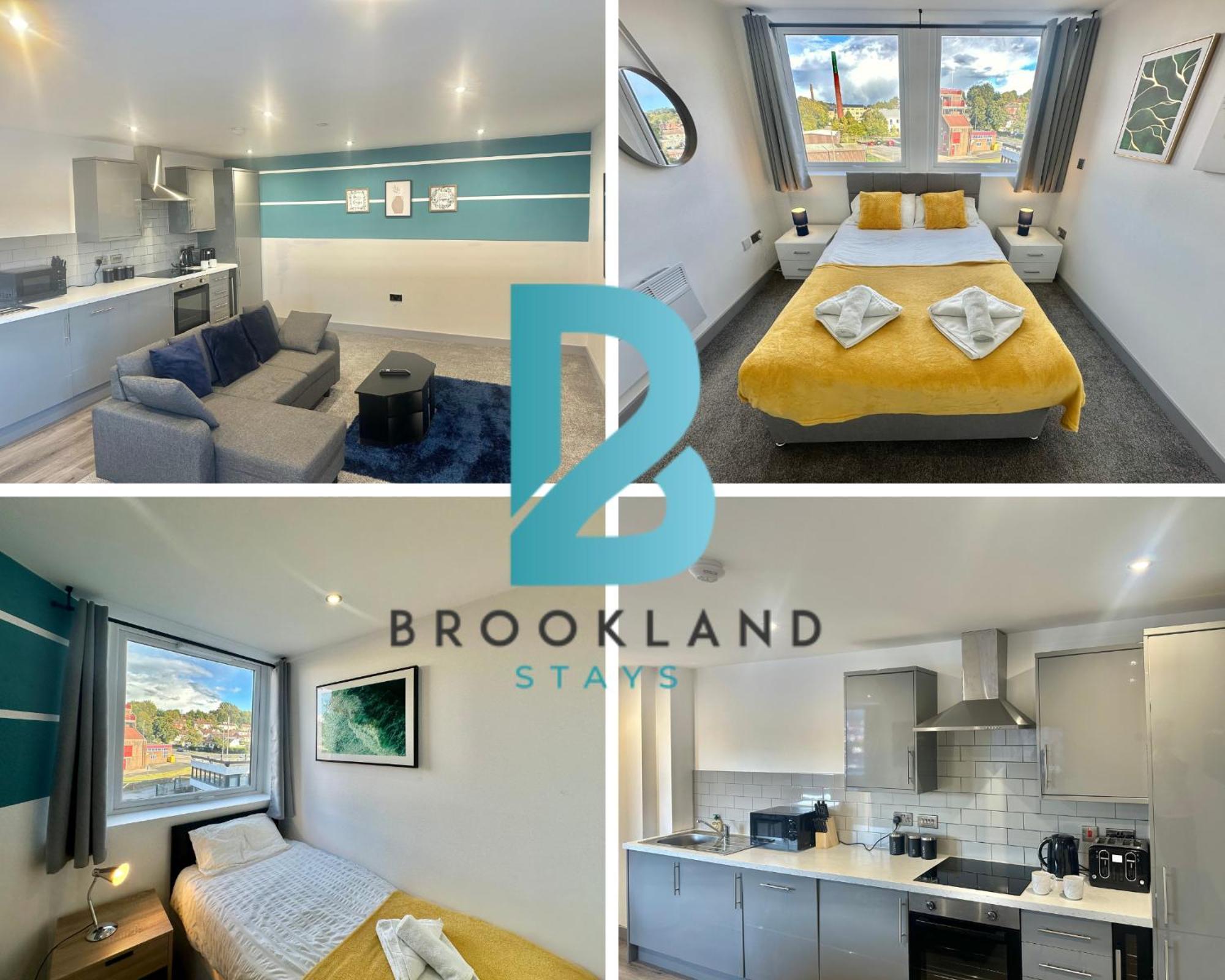 Furnished 2Br - Sunset Haven With Wifi & Free Parking By Brookland Stays Leeds  Bagian luar foto